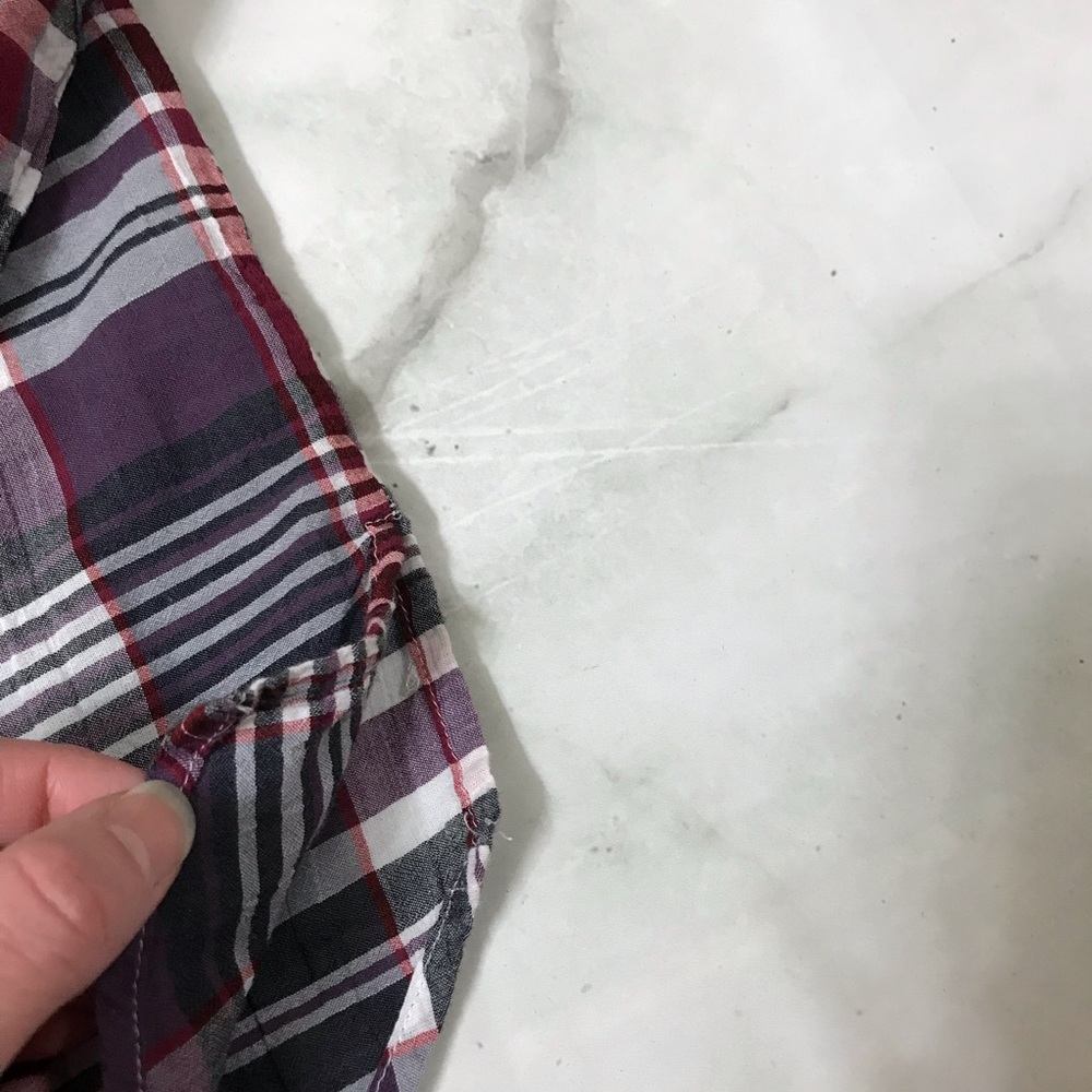 Madewell Button Down Top With Front Pockets - image 4